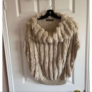 Sandro Ferrone Roma fur sweater